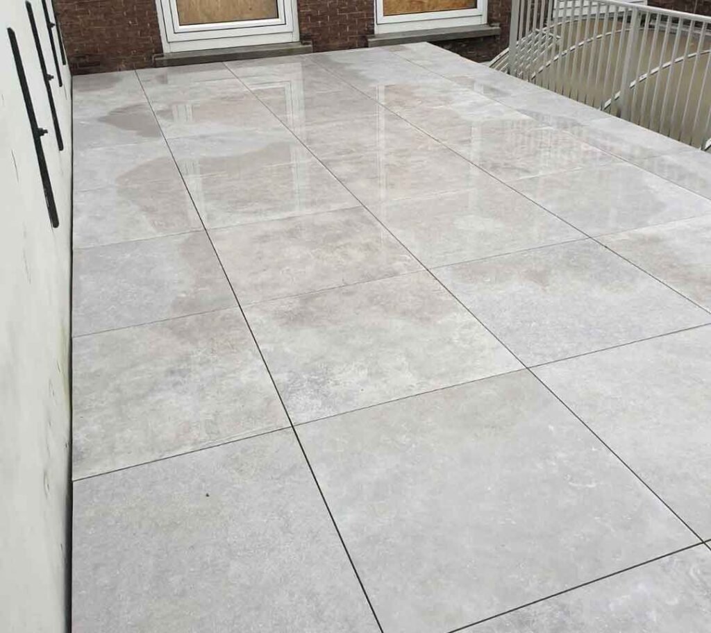 outdoor patio tiling