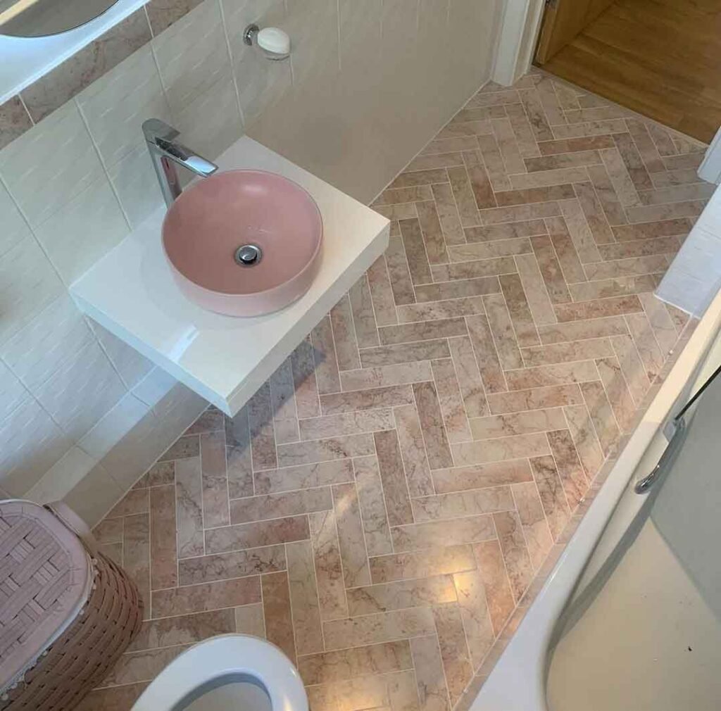 pink floor tiles cavan